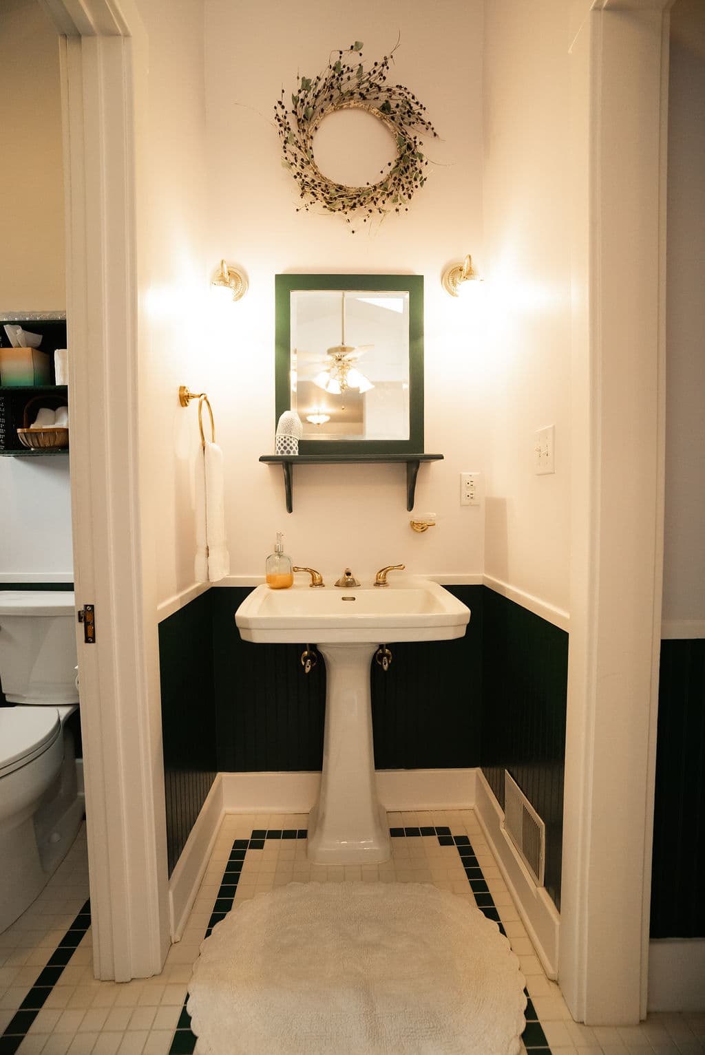 View of sink