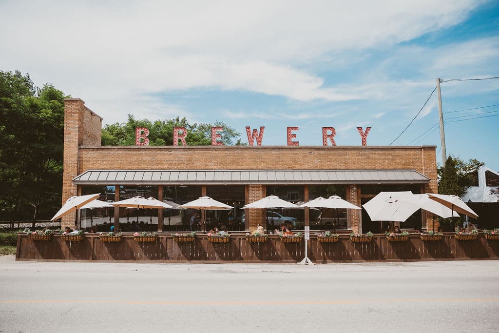 View of Greenbush Brewery