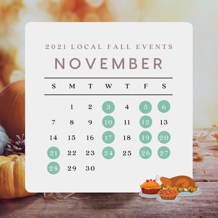 November Events in Harbor Country, Garden Grove Inn Bed &amp; Breakfast